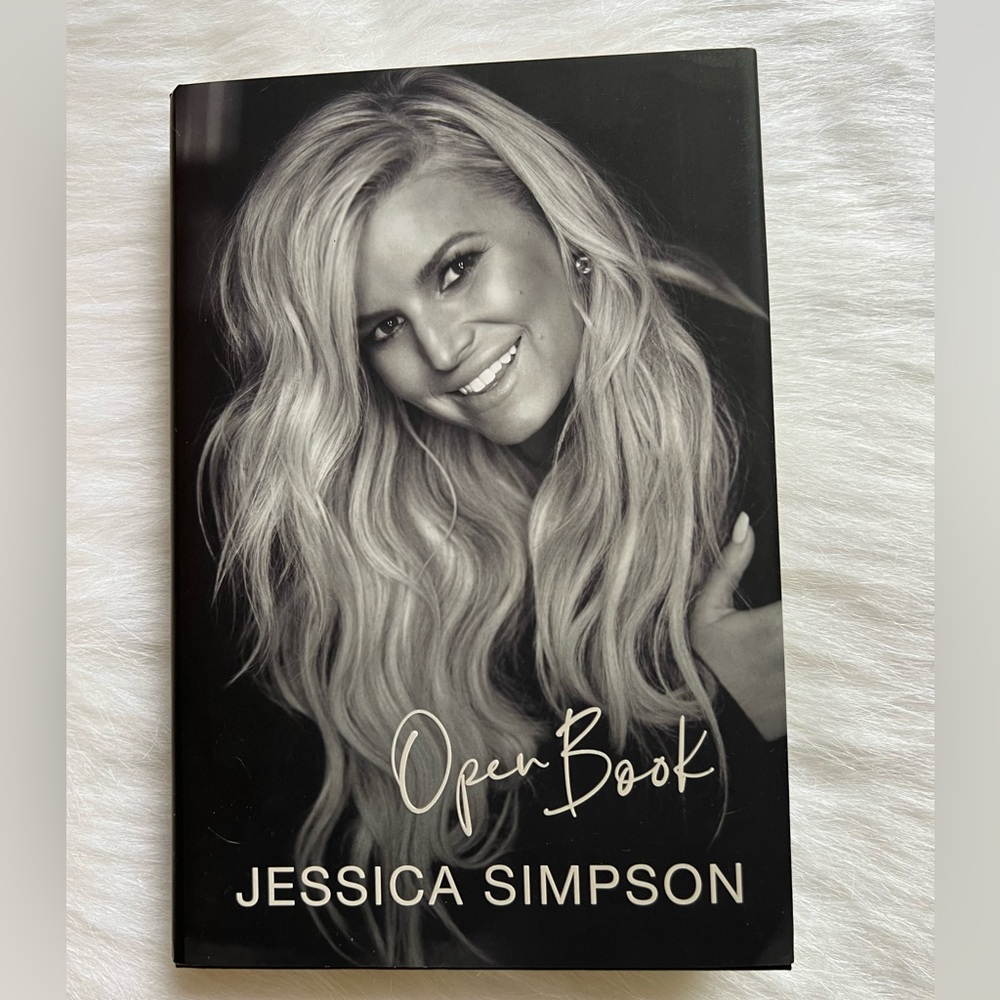 BOOK.  Open Book by Jessica Simpson.